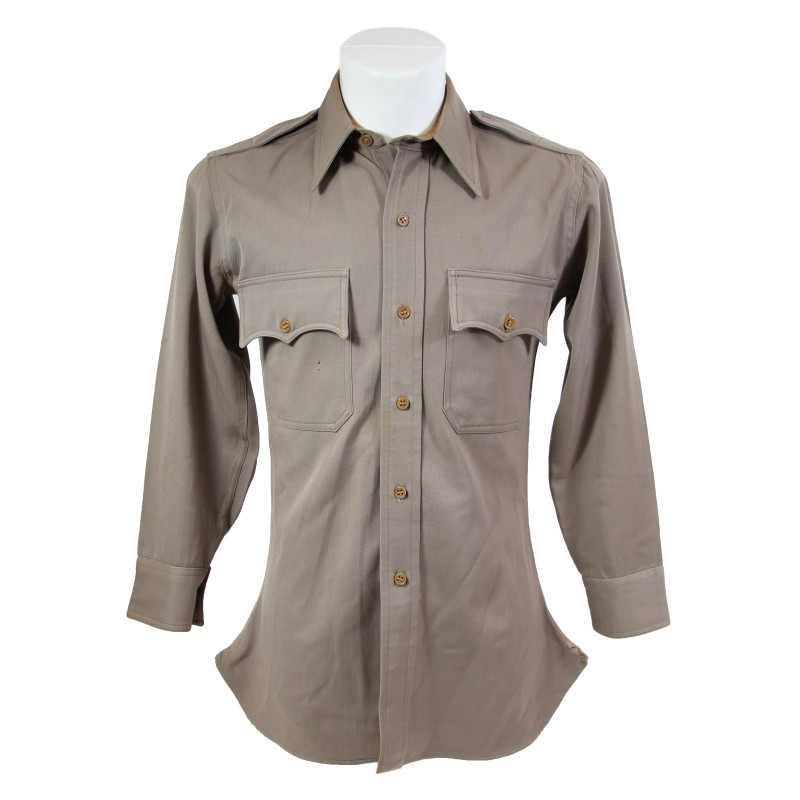 Shirt, Wool, Elastique, Officer's, Pink, JACKSON RAYMOND CO., INC., Size 14