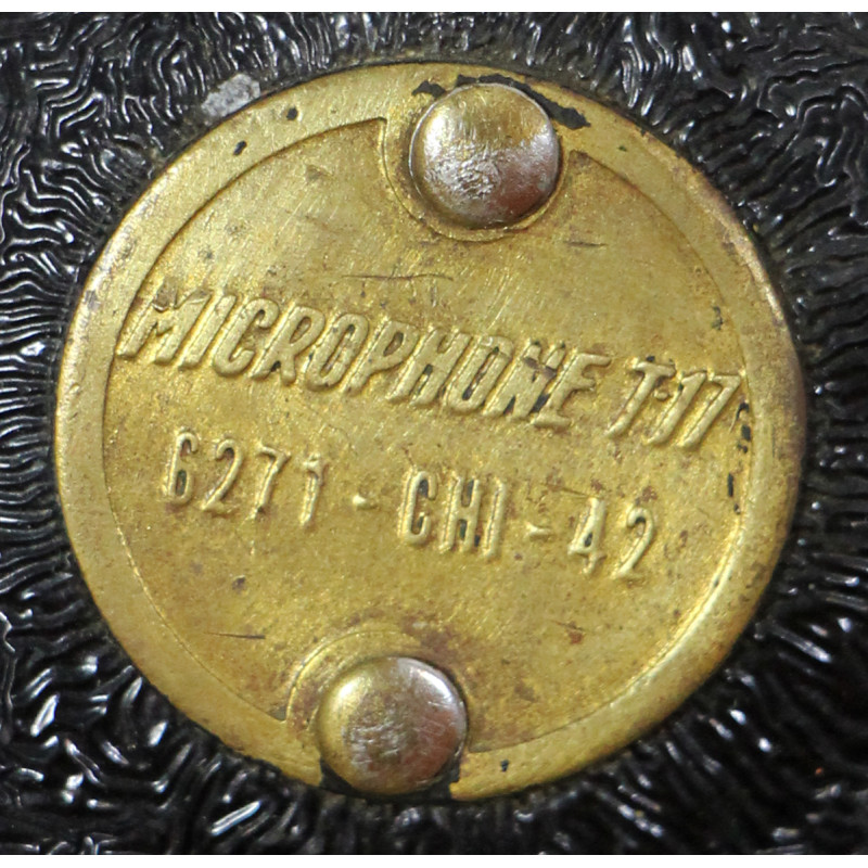 Microphone, T-17, US Army, 1942