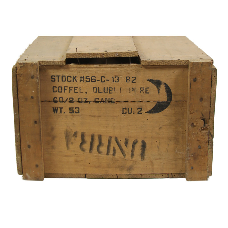 Crate, Wood, FORBES SOLUBLE TEA AND COFFEE CO.