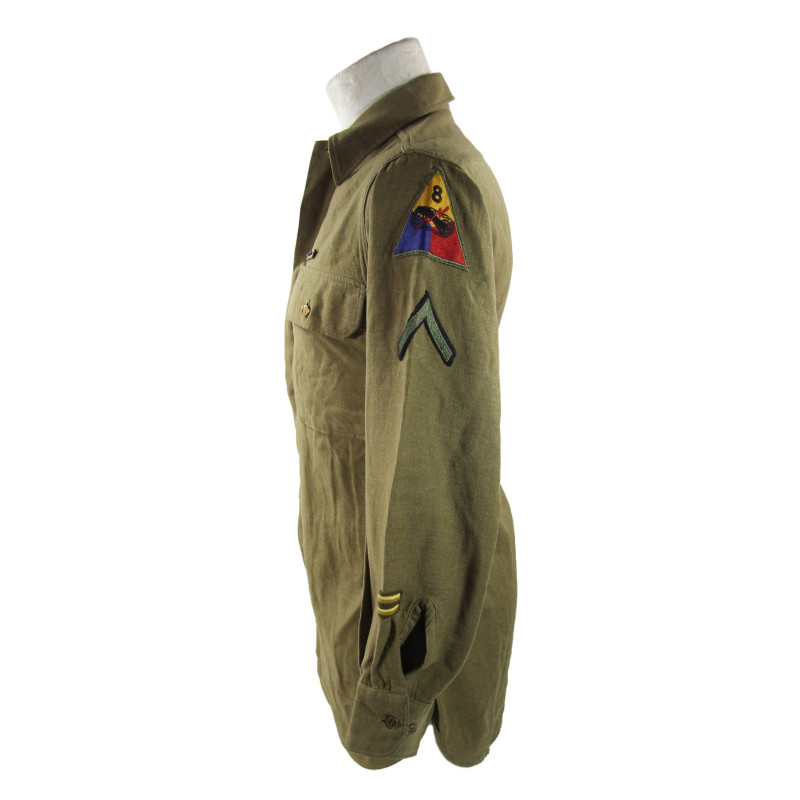 Grouping, Pfc. Irving Frank, Medic, 78th & 46th Med. Bns., 8th & 4th Armored Divisions, ETO
