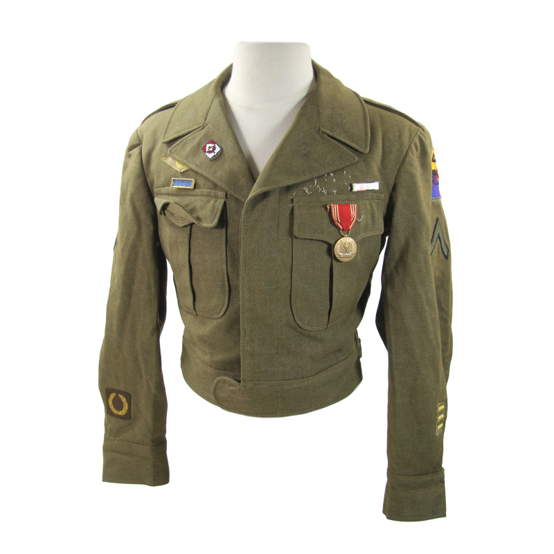 Grouping, Pfc. Irving Frank, Medic, 78th & 46th Med. Bns., 8th & 4th Armored Divisions, ETO