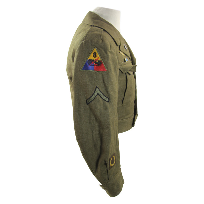 Grouping, Pfc. Irving Frank, Medic, 78th & 46th Med. Bns., 8th & 4th Armored Divisions, ETO