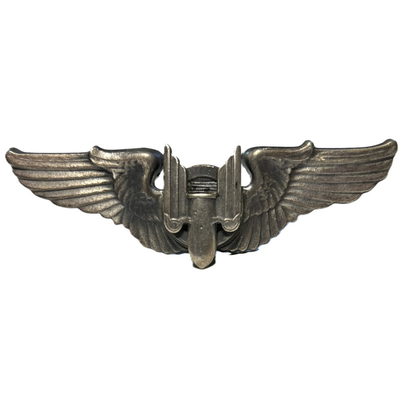 Brevet de mitrailleur, USAAF, à épingle