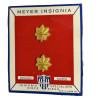 Rank, Insignias, Pair, Major, Miniature, Clutch Back, N.S. Meyer