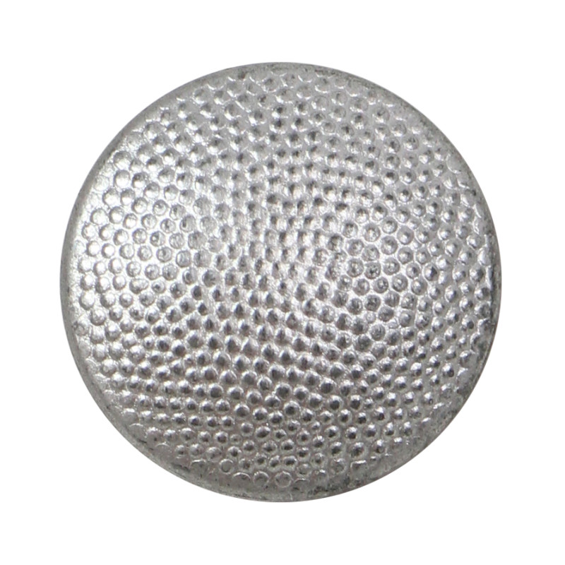 Bouton en aluminium grenelé, M5/72, Feldbluse