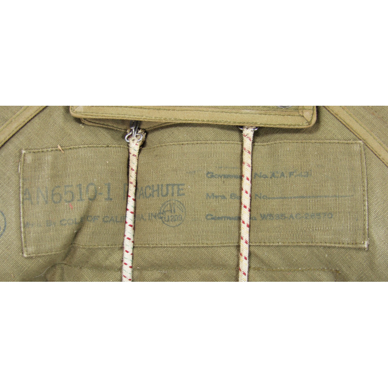 Parachute, Seat, AN-6510-1, USAAF, 1942-1943