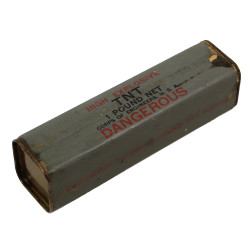 Block, TNT, 1 Pound, US Army, Empty