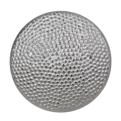 Bouton en aluminium grenelé, * EXTRA FEIN *, Feldbluse