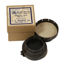 Filtre pour jumelles, MC-430, lampe de signalisation SE-11 (M-227), 1943