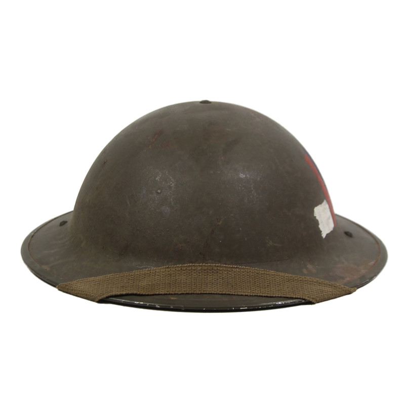 Casque Mk II, britannique, RO & Co.-TTC, 1940-1943, Royal Army Medical Corps, nominatif