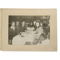 Photograph, Officers, Co. E, 502nd PIR, 101st Airborne Division, New York, 1943