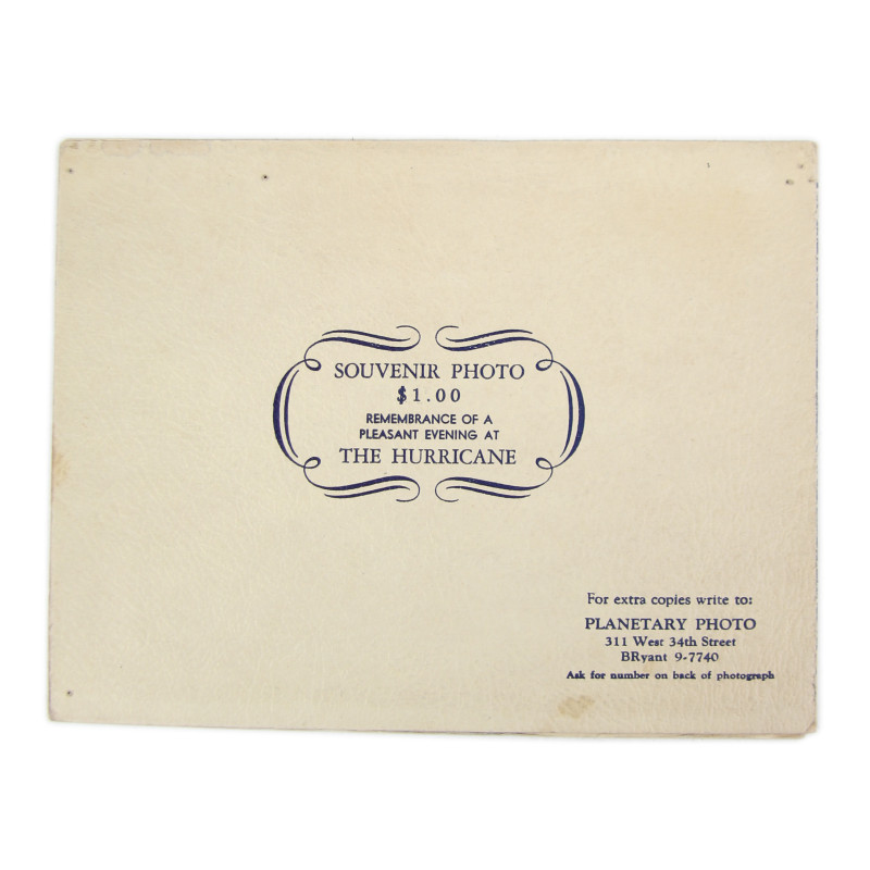 Photographie, officiers, Co. E, 502nd PIR, 101st Airborne Division, New York, 1943
