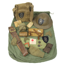 Grouping, Sgt. Edward Malone, Co. D, 319th Eng. Regt., 8th Infantry Division, AEF