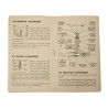 Handbook, Burner, Coleman, Model No. 527, US Army, 1943