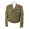 Coat, Wool Serge, Modified, T/Sgt. Andrew O'Meara, 87th TCS, 438th TCG, 9th Air Force, USAAF, D-Day