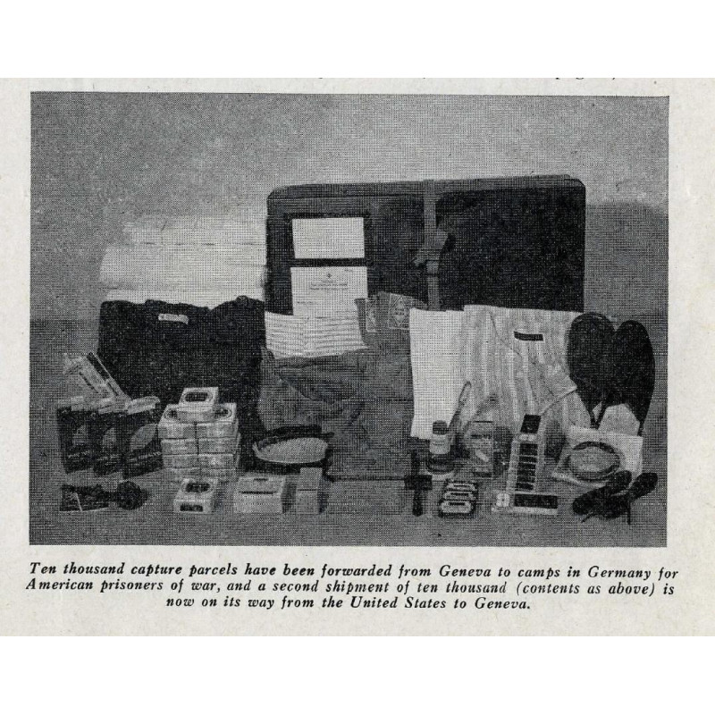 Parcel, Capture, American Red Cross, Large