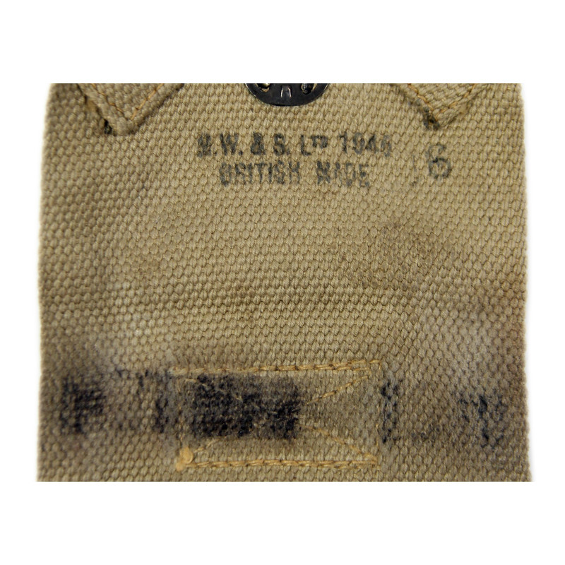 Pouch, Wirecutter, US Army, British-Made, M.W. & S. Ltd., 1944, with Wirecutter