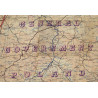 Map, Silk, Escape, E/F, 1943, RAF & USAAF