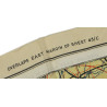Map, Silk, Escape, E/F, 1943, RAF & USAAF