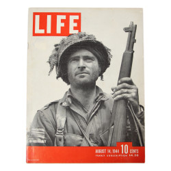 Magazine LIFE, Lt. Kelso Horne, 508th PIR, 82nd Airborne Division, 14 août 1944
