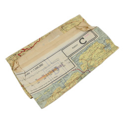 Map, Silk, Escape, C/D, 1943, RAF & USAAF