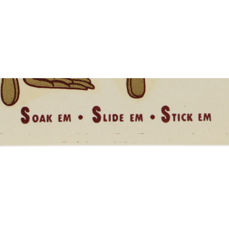 Planche de décalcomanies, US Army Air Corps, JACO-LAC DECAL, état neuf