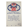 Certificat de participation, Co. C, 307th Airborne Eng. Bn., 82nd Airborne Division