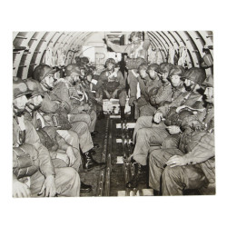 Photographie, parachutistes, C-47 Skytrain