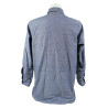 Shirt, Chambray, Blue, Long-Sleeved, US Navy, 14 ½, 1944, Named