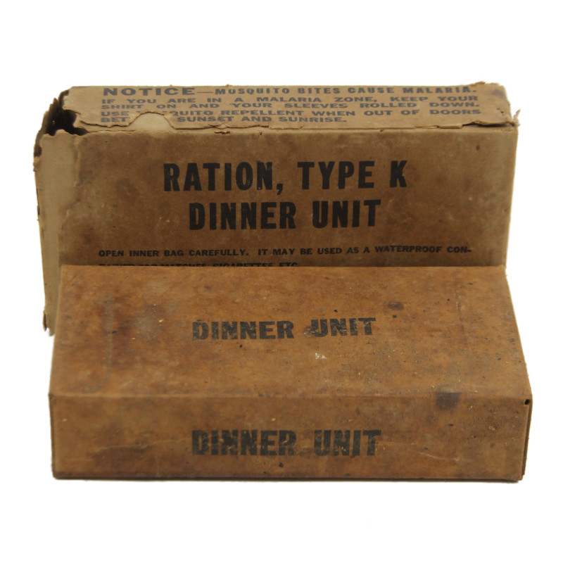 Ration, Type K, Dinner Unit, premier type, complète