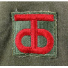 Jacket, Ike, T/4 Andrew Korsky, Jr., Co. A, 56th Arm. Eng. Bn., 11th Armored Division, ETO