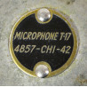 Microphone T-17, US Army, 1942