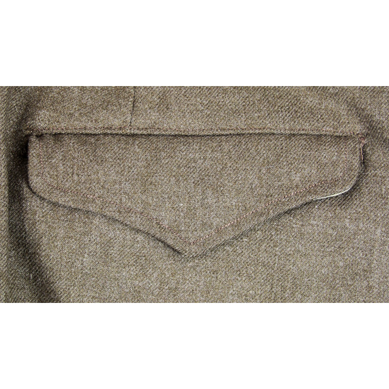 Pantalon moutarde, French-Made