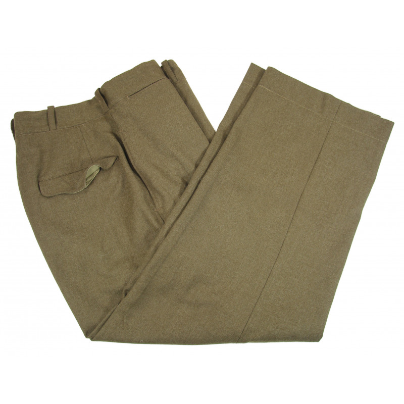 Pantalon moutarde, French-Made