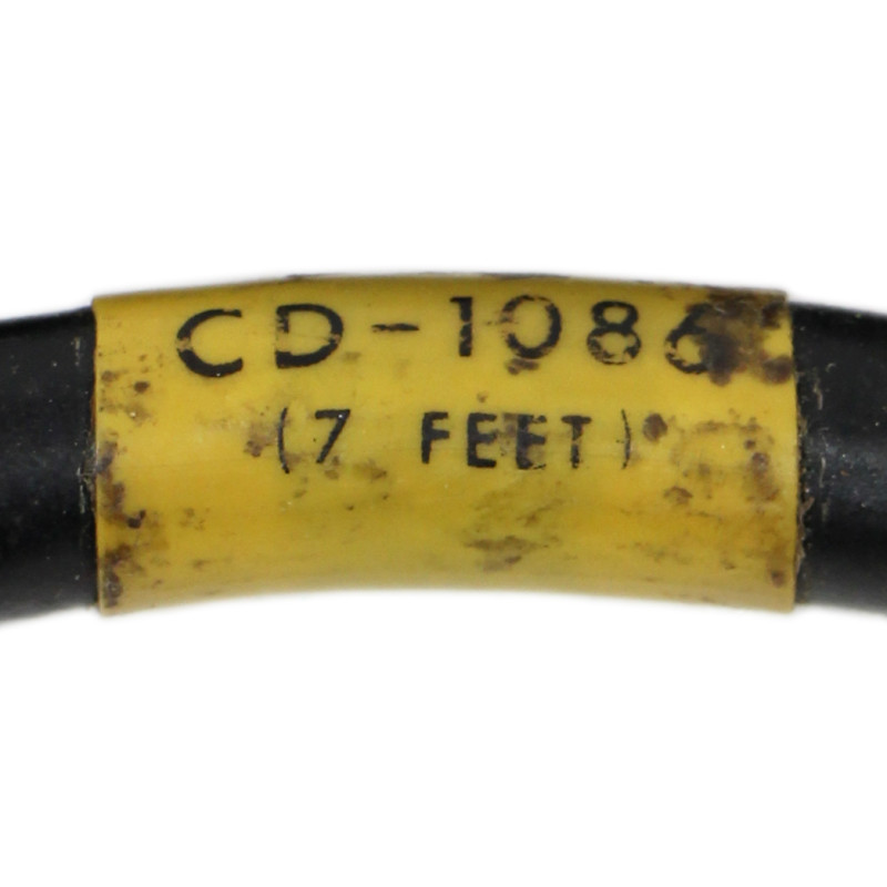 Cable, Power, CD-1086, for BC-1306 Transceiver, with Connectors, US Army