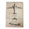 Brochure, DC-3, United Air Lines, 1943