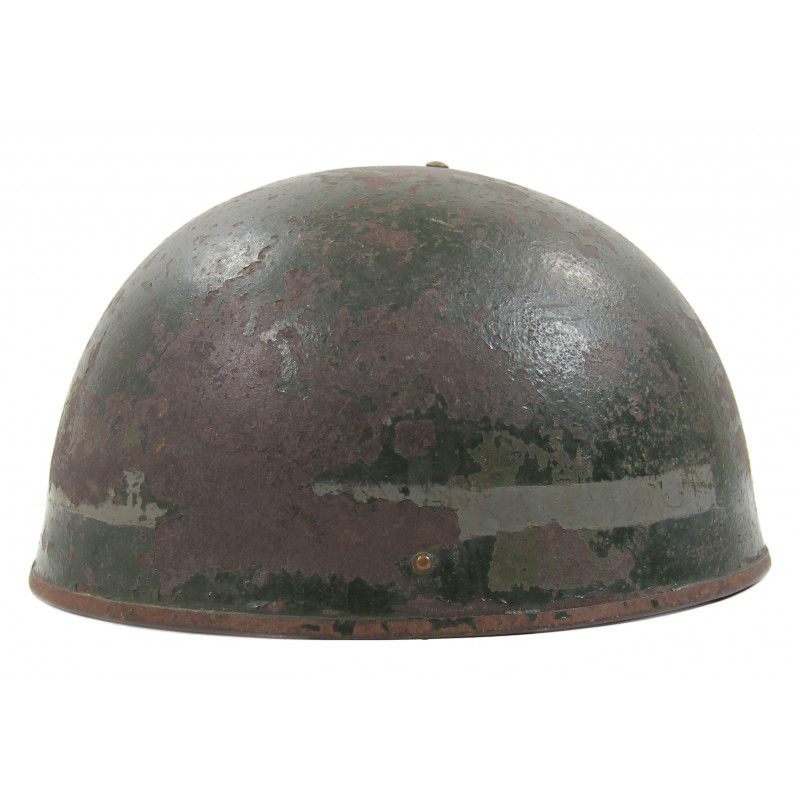 Helmet, Mk I, Tank Crew, Military Police (MP), 1944, Normandy