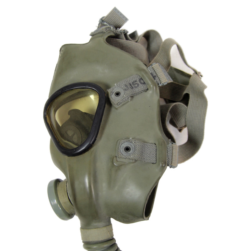 Mask, Gas, Lightweight, OD 3, 1942, Complete