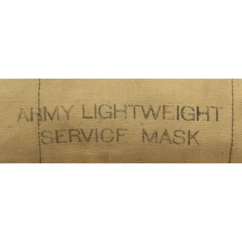 Mask, Gas, Lightweight, OD 3, 1942, Complete