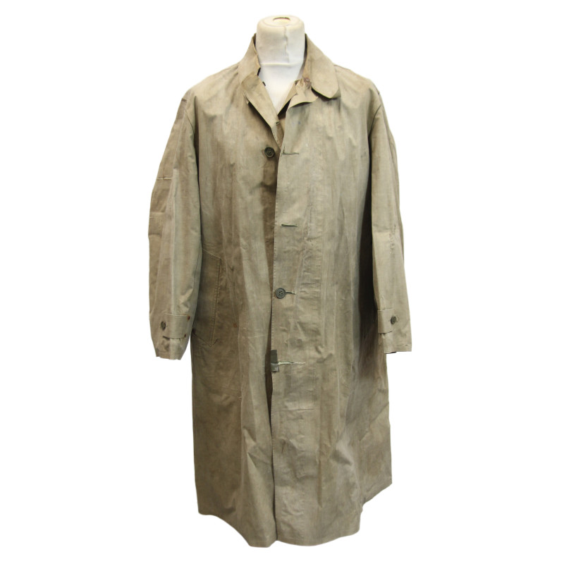 Raincoat, Enlisted Men, Medium, 1942, Pfc. James Koegel, 14th Coast Artillery Regiment