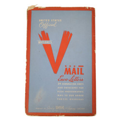 Lot, 24 Forms, V-Mail, Blank, in their Envelope