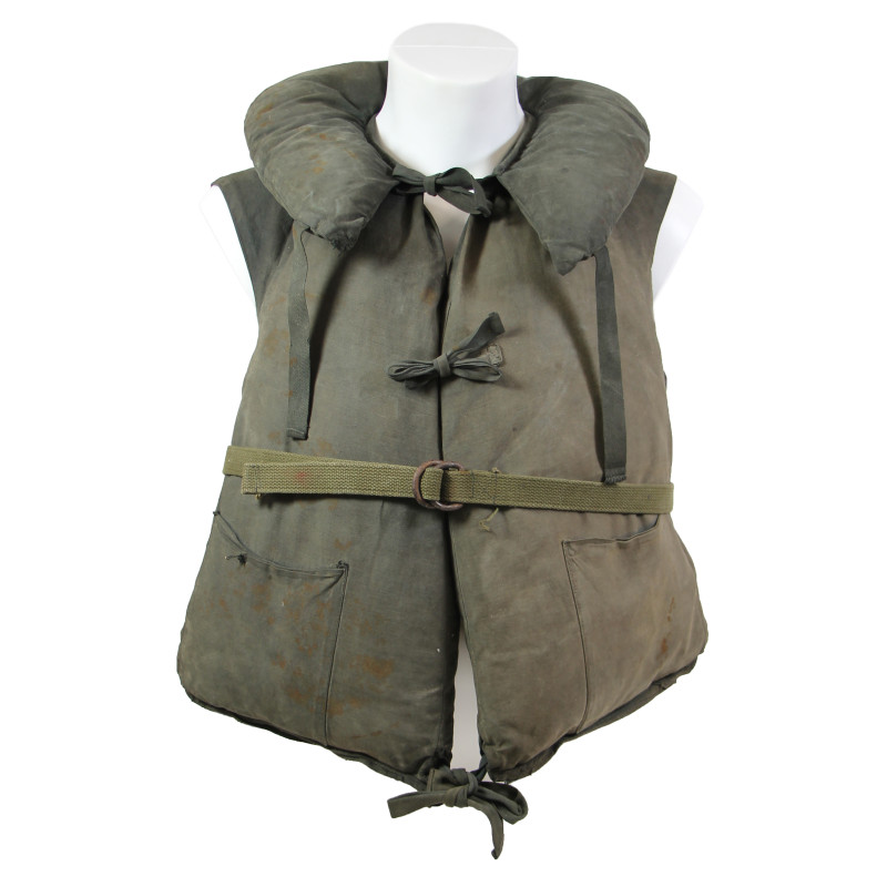 Gilet de sauvetage, US Navy, Kapok