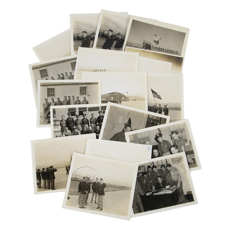 Photographs, Lot, Col. Kenneth Cool, 455th Bomb. Group, 15th Air Force, USAAF, Salt Lake City, 1943