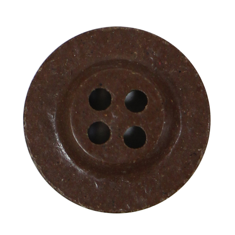 Button, Hollow, Bakelite, 17mm, German Uniform