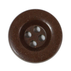 Button, Hollow, Bakelite, 17mm, German Uniform