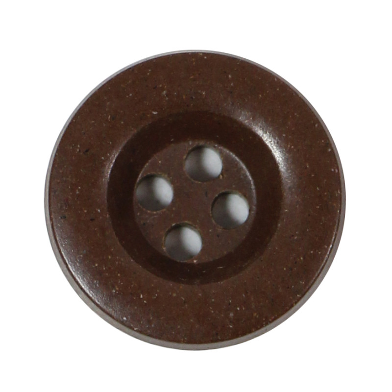 Button, Hollow, Bakelite, 17mm, German Uniform