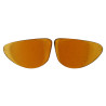 Lenses, Amber, Goggle, AN-6530, AMERICAN OPTICAL COMPANY