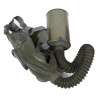 Mask, Gas, Lightweight, OD 3, 1943, Complete, Maj. William Stinnett, 9th Air Force, USAAF, ETO