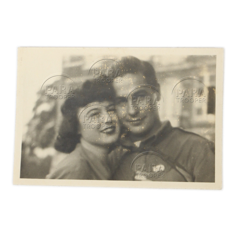 Photograph, Cpt. Bernard Ryan, Medic, 506th PIR, 101st Airborne Division, Belgium, May 1945