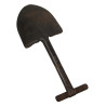 T-Shovel, M-1910, Shortened, with Cover, KADIN 1942, Normandie